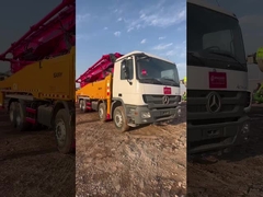 トラック式コンクリートポンプ