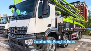 2021 Zoomlion 59m コンクリートポンプ車